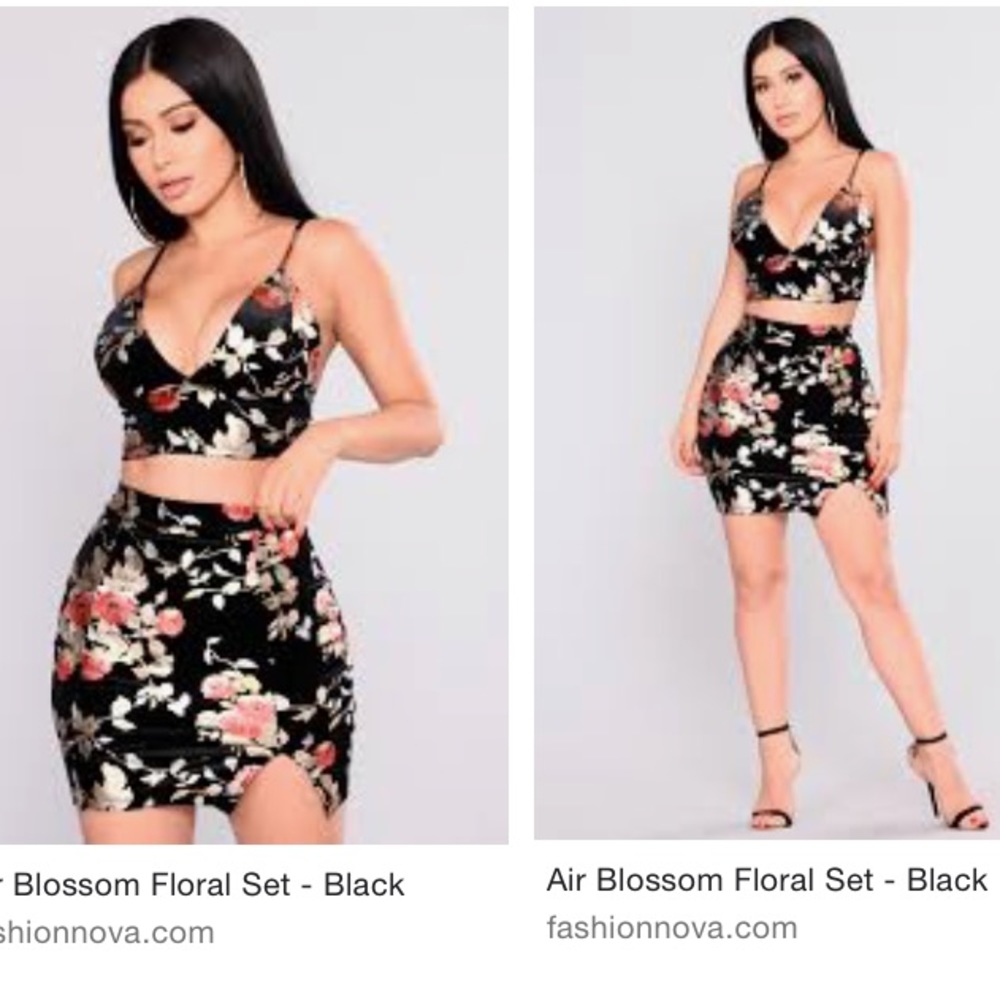 Air Blossom Floral Set  (Fashion Nova)